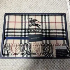 バーバリー ウールひざ掛け