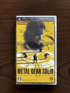 【美品】PSP メタルギアソリッド ピースウォーカー
