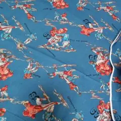 アメリカンフットボール？ラグビー？プリント生地