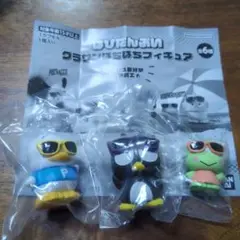 はぴだんぶい　グラサンばちばちフィギュア　3種