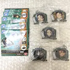 鬼滅の刃 竈門炭治郎 デコフレアクリルキーホルダー　アクキー 5種 セット
