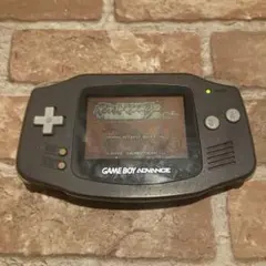 ゲームボーイアドバンス ブラックかバイオレット 動作確認済み（少し不安定）