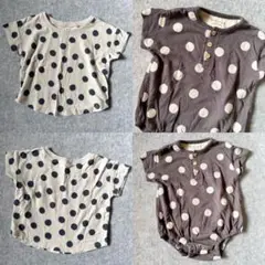 ［週末限定値下げ］無印良品tete a tete ベビー服　２点まとめ売り