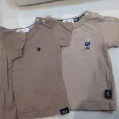 POLO Baby Tシャツ 2枚セット サイズ80・90