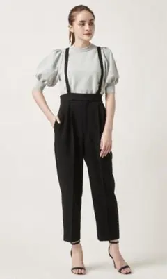 お値下げ!【新品】yoriサスペンダーパンツ