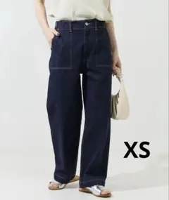 FREAK'S STORE デニムワイドベイカーパンツ