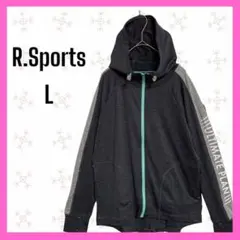 [R.Sports] 未使用　トラックジャケット　パーカー　アール丈袖　スポーツ