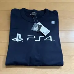 PlayStation✖️GU PS4 Tシャツ Mサイズ半袖　tシャツ紺色　新品