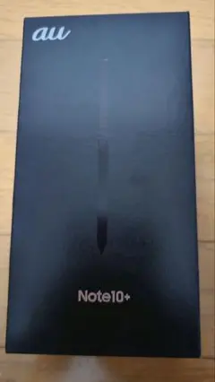 au Galaxy Note10+ scv45 外箱と付属透明ケースのみ