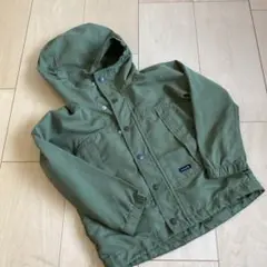 オリーブ色 フード付きジャケット　quoti use fith フィス