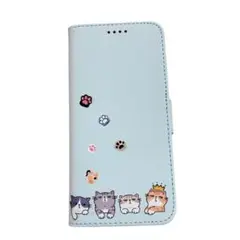 Google Pixel 8 ケース 手帳型 水色
