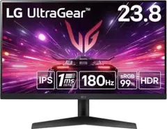 【25年5月製/未使用品】LGモニター 24GS60F-B 23.8インチ