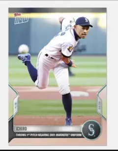 2022 TOPPS now イチロー　始球式