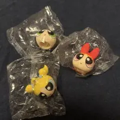 パワパフガールズ　マスコットキャップチャーム　３点セット