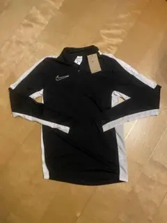 Nike DRI-FIT 長袖ピステ XSブラック/ホワイト
