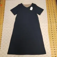 タグ付き✨️ロングワンピース　ワンピース　半袖ワンピ　楽ちん　涼しい　形態安定