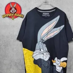 ルーニーテューンズ バッグスバニー アニメ 希少 Tシャツ 古着 90s