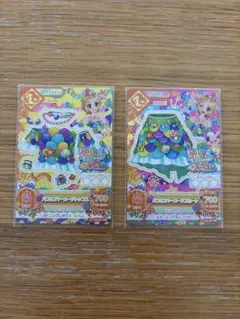 アイカツ【プレミアムカード】バブルスマーメイドトップス・スカートセット