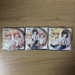 俺ガイル　総武高校奉仕部模擬店　缶バッジ３種