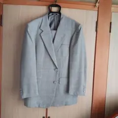 百貨店仕立品　高級生地使用　メンズスーツ