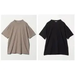 5 AURALEE SEAMLESS CREW NECK TEE 2色セット