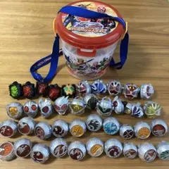 仮面ライダー ヴィザード　ヴィザードリングセット　40個　ヴィザードバケツ