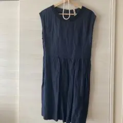 【お値下げ】fig london シルクリネンワンピース