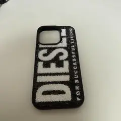 ⭐︎超美品⭐︎DIESEL ディーゼル スワロフスキー iPhone16proケース