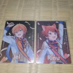 莉犬 ジェル アイドルカード STPRファミリーフェスティバル すとぷり