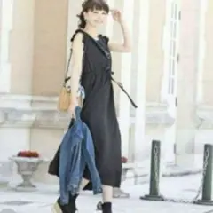 アンドラブ クローゼット♪美品♪ショルダー♪ワンピース♪フリル♪&LOVE