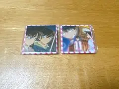 名探偵コナン　コナンランド　メモリアル缶バッジ 新蘭2点セット