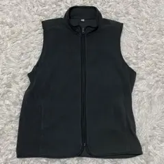 UNIQLO ユニクロ　メンズ　ジップアップベスト　Mサイズ　グレー
