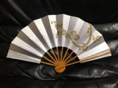 扇子 29cm 銀 金梅 舞扇子 舞踊 大衆演劇 着物 和装 小物