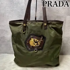 【良品✨】PRADA プラダ キマイラ カーキ トートバッグ ナイロン