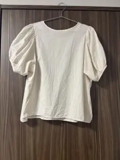 ユナイテッドアローズ　パフスリーブ ブラウスフリーサイズ