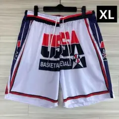 ★未使用品　USA代表　ドリームチーム　バスパン　NBA　ハーフパンツ　XL