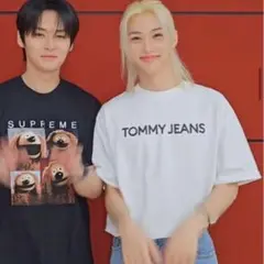 【未使用】トミー ジーンズ スタジャン スキズ フィリックス 着用 緑 XL TOMMY スタジャン straykids フィリックス着用モデル - メルカリ
