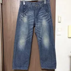 BRU NA BOINNE ブルーナボイン ストレートデニム フェード加工