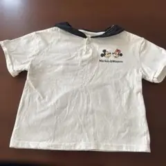 リトシー　ディズニー　ミッキー　Tシャツ　襟耳付き　90