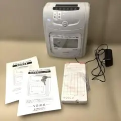 voice タイムレコーダー タイムカード付　レコーダー