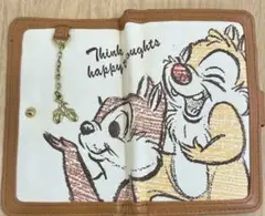 iPhone スマホ　ブックタイプ　ケース Chip and Dale
