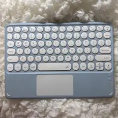 Bluetooth キーボード ブルー