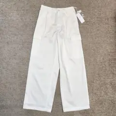 ◆24SS 極美品 タグ付 23区 洗える シルキーストレッチパラシュートパンツ