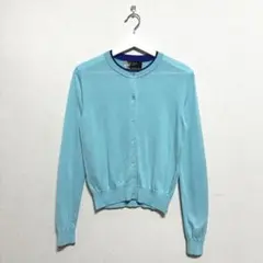 《Paul Smith BLACK》 (M) 美品 サマーニットカーディガン