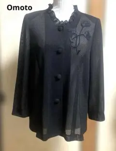 美品 Omoto ブラックフォーマル ジャケット 黒 Mサイズ