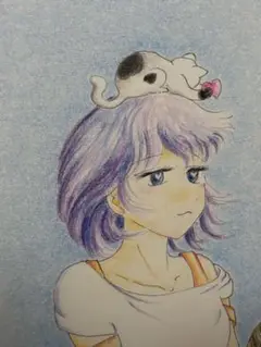 手描きイラスト「目からハート」