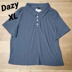 ⭐在庫大処分セール⭐新品　Dazy レディース　シャツ　グレー　XL　即日発送