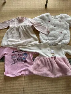 キッズ服セット 80～90アンパンマン ミッフィー cottoli ハート