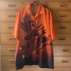 16 BLNY オープンカラー　柄シャツ