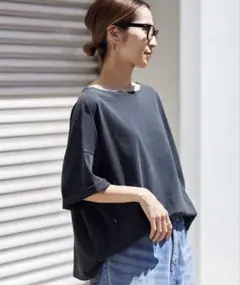 明日まで出品❗️FRAMeWORK ドライタッチコットンS/S-Tee Tシャツ